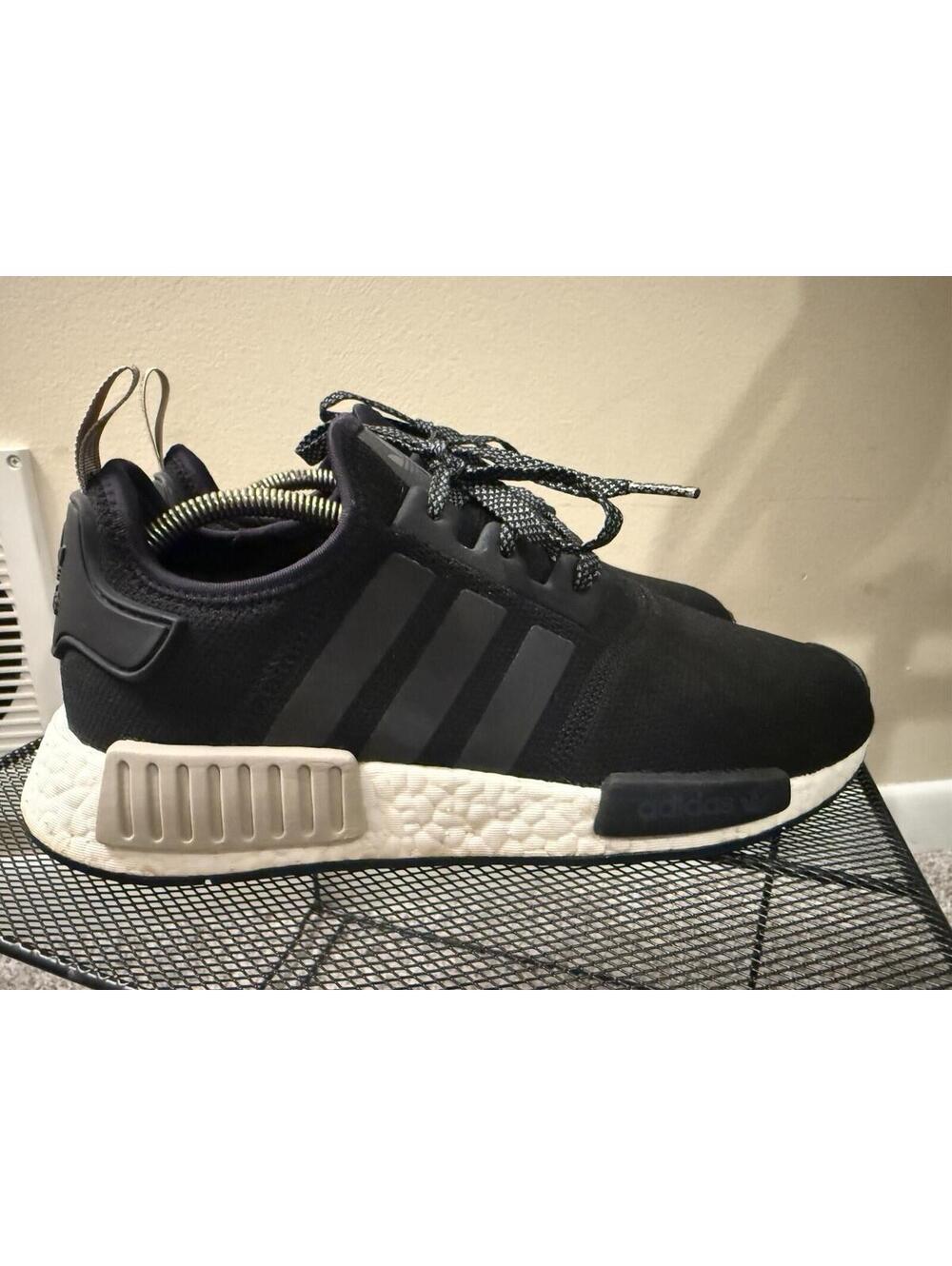 Adidas NMD_R1 Boost Running Shoes Sneakers - Men’s 8.5 - Black